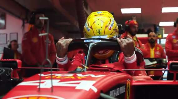 F1 | Ferrari, il video epico su Hamilton: preparazione e poi sulla SF-23!