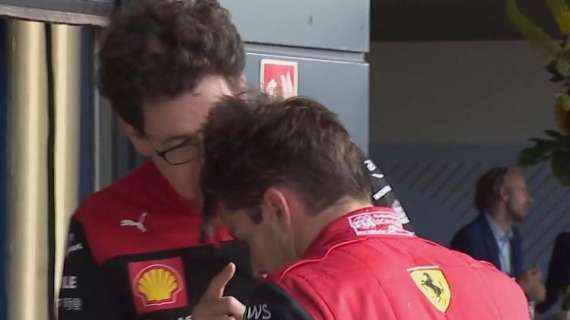 Formula 1 | Ferrari, faccia a faccia: Binotto catechizza Leclerc a Silverstone