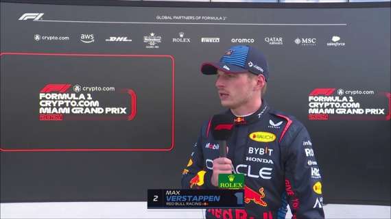 F1 | Red Bull, Verstappen 2°: "Si vince e si perde. Abituarsi a batterci? Noi..."