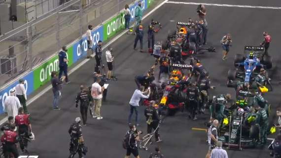 Formula 1 | Verstappen spaventoso prima di schierarsi in griglia a Gedda