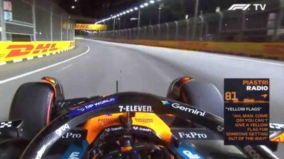 F1, qualifiche Singapore, direzione gara distrugge il giro di Piastri: che errore!  