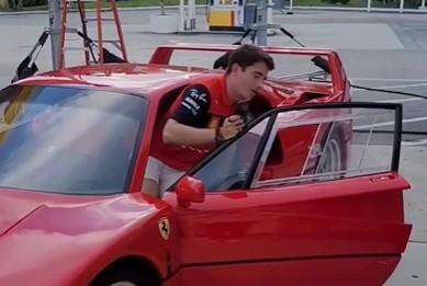 Formula 1 | Leclerc innamorato di Miami: in giro con la Ferrari F40