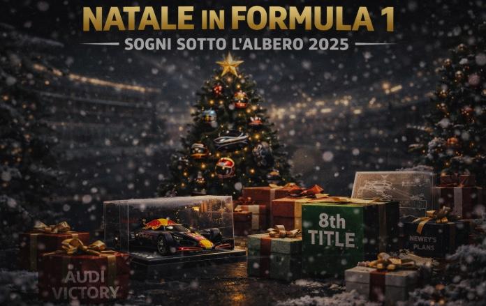 Natale F1 2025, dai piloti Ferrari a Verstappen: cosa scarterebbero?