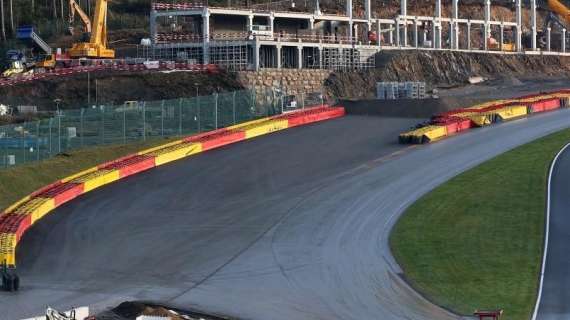 Formula 1 | Eau-Rouge: il nuovo profilo. Lavori quasi ultimati a Spa