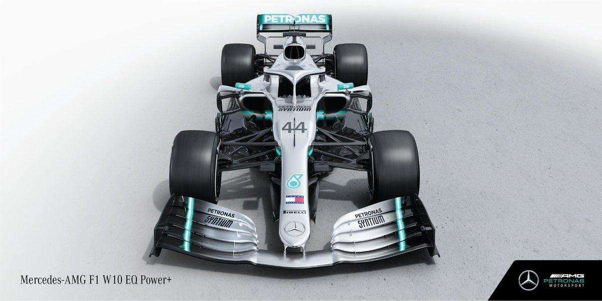 Mercedes W10 EQ Power+: ecco la vettura di Hamilton e Bottas per il 2019