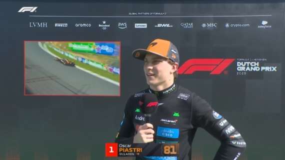 F1 | McLaren, pole Piastri a Zandvoort: "Al momento giusto al top! Ora..."