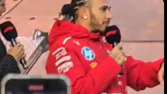 Formula 1 | Ferrari, Hamilton infiamma Silverstone sul palco: "Obiettivo..."