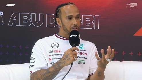 F1 | Abu Dhabi, l'addio di Hamilton: "Il ricordo più bello in 12 anni?"