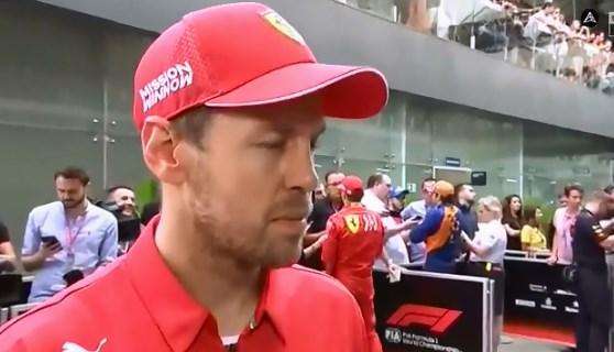 F1 / Ferrari, Vettel: "Non ho chiuso nessuno, io stavo andando dritto"