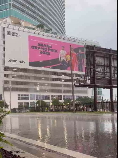 F1 | Miami, arriva il temporale: Formula 2 a rischio e il Gp?