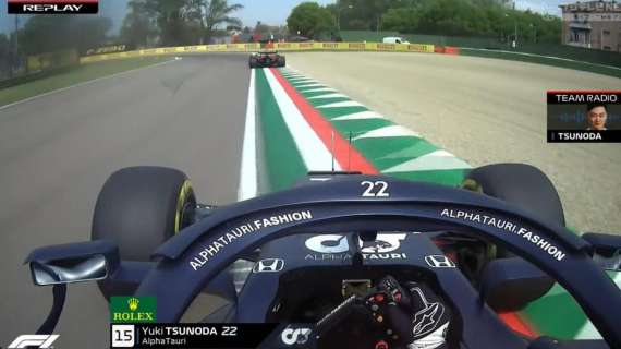 Formula 1 | Imola, Tsunoda e i team radio contro il traffico: non si tiene