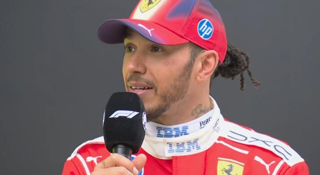 F1 | Ferrari, Hamilton 3°: "Leclerc? Che battaglia! Ci siamo toccati. Puntiamo Mercedes e Kimi..."