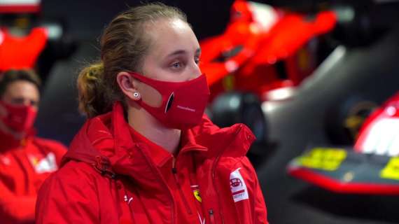 F1/ Maya Weug è la prima pilota donna della Ferrari Driver Academy