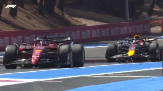 Diretta Formula 1 Francia | Verstappen insegue, primi problemi di gomma. Sainz, team radio sul feeling