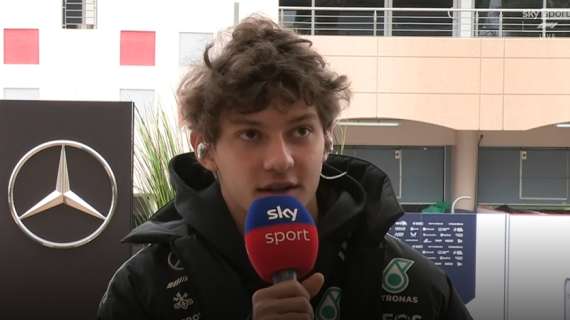 F1 | Test Bahrain, Antonelli a Sky Sport: "Stiamo cercando il feeling. Vincere a Melbourne? Non ci penso ma..."