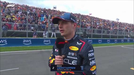 F1 | Qualifiche Canada, Verstappen 2°: "Non sono stressato, avrei firmato per il 2° posto"