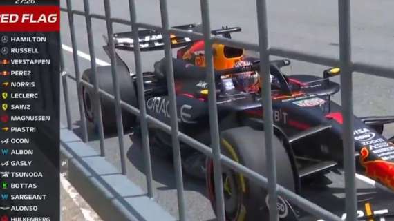F1 | FP Austria, nuovo problema al motore per Verstappen: bandiera rossa