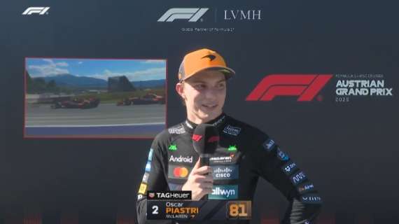 F1 | McLaren, Piastri 2°: "Con Norris battaglia intensa. Forse oltre..."