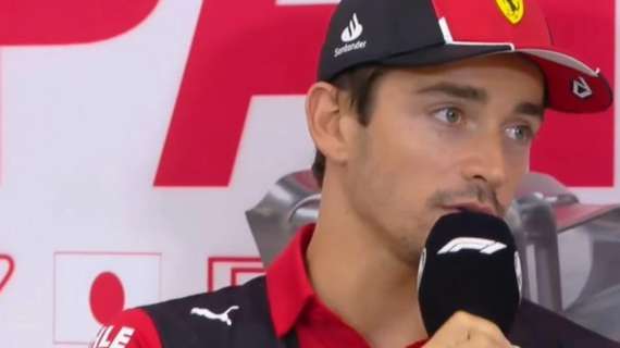 F1 | Suzuka, conferenza Leclerc: dalla Ferrari vincente al rapporto con Sainz