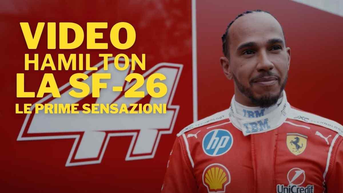 Hamilton scende dalla Ferrari SF-26 e crolla: "Non ho dormito, mai successo in carriera". La confessione