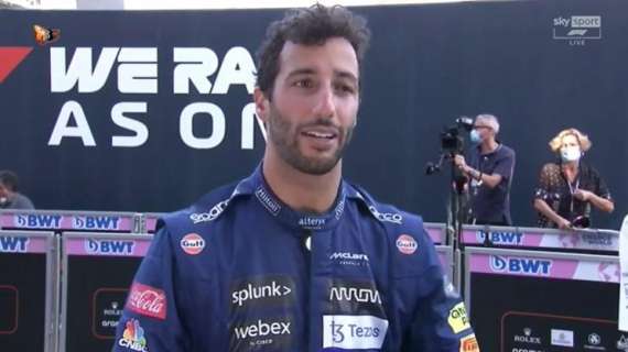 Formula 1 | McLaren, Ricciardo commosso a Sky: "La vittoria più bella della mia carriera"