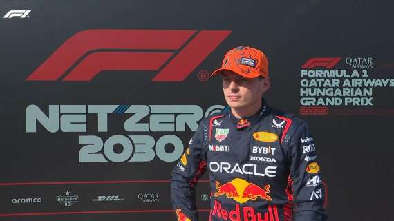 F1 | Ungheria, Verstappen 1°: "Ho spinto Lewis all'esterno, poi la gara era mia"