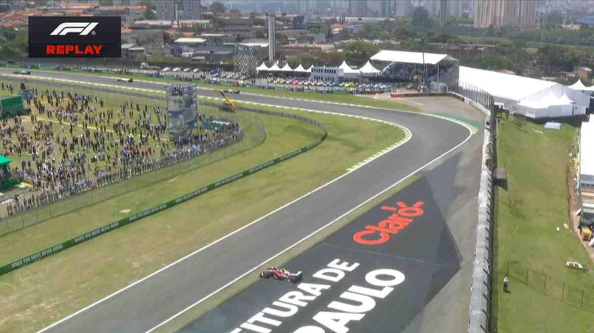 F1 Formula 1 | Hamilton spaventa la Ferrari in Brasile: testacoda senza danni