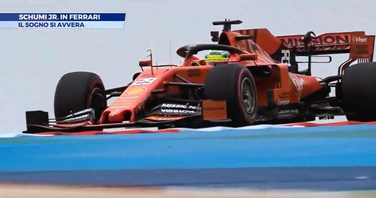 Ferrari / Schumacher alle prove libere di Hockenheim. Stuck: "Presto in F1, magari nel 2020"