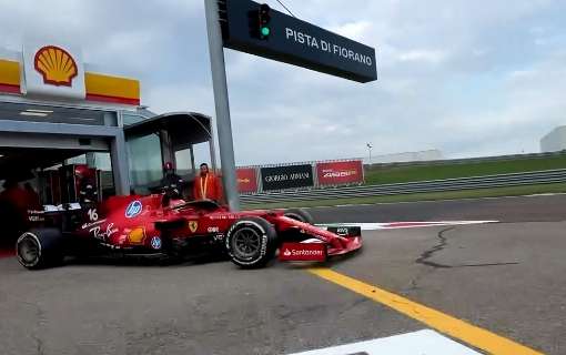 F1 | Ferrari, oggi Leclerc in pista a Fiorano con la SF-21