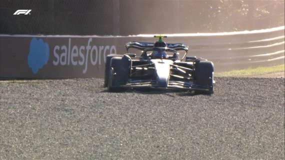 F1 | Monza maledetta per Antonelli: in ghiaia nell'FP2, ancora un errore