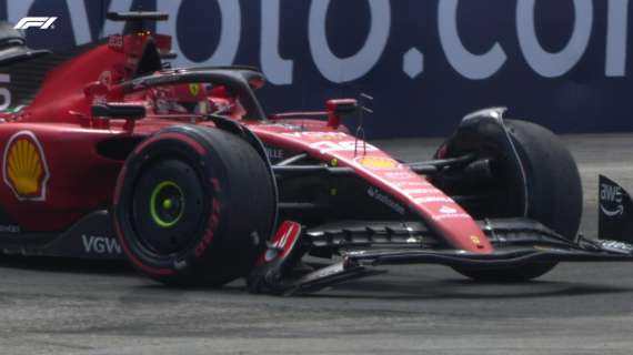 F1 | Ferrari, clamoroso in Brasile: Leclerc nel muro nel giro di formazione