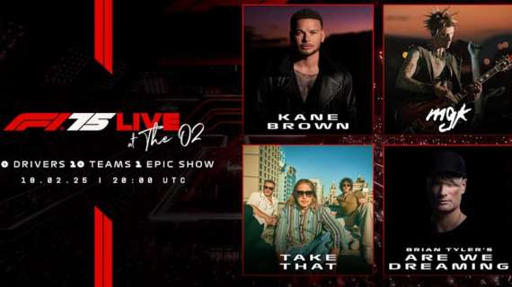 F1 | F1 75 a Londra: Ospiti, musica e show imperdibile