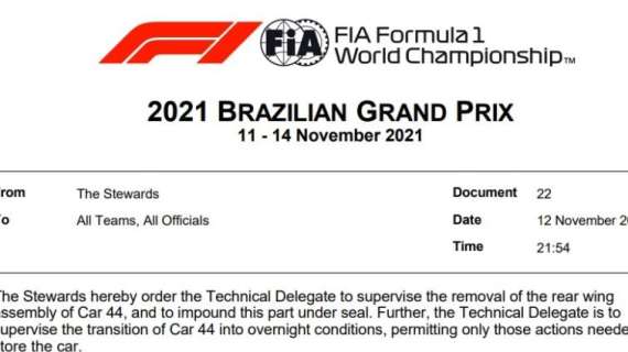Formula 1 | Mercedes sotto sequestro: Hamilton rischia la squalifica