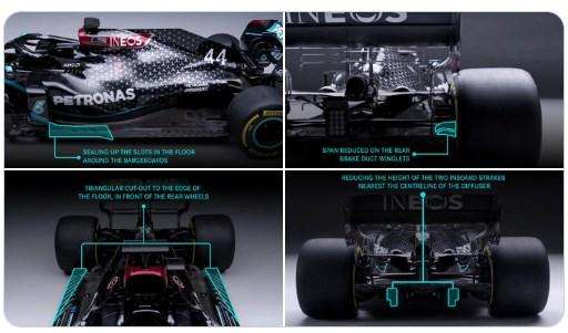 Formula 1 | Mercedes, svelati i cambiamenti dalla W11 alla W12: "Guardate"