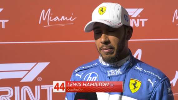 F1 | Ferrari, Hamilton 7°: "Ci manca velocità, ma le idee non mancano! Superare?..."
