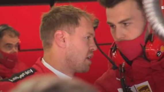 F1 / Nurburgring, Vettel: "Aggiornamenti? Non si sono visti. Testacoda? Forse ho rischiato troppo"