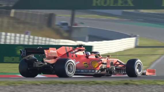 F1 / Ferrari SF1000, tre modifiche per il secondo test a Barcellona
