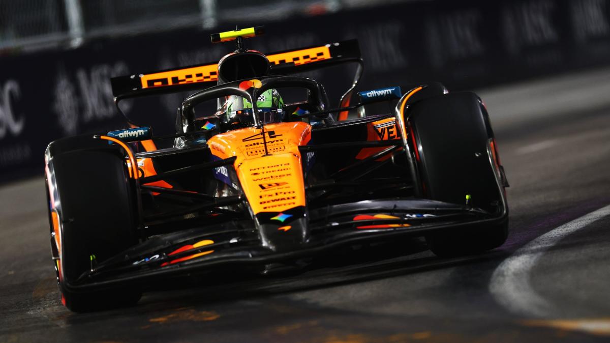 F1 Formula 1 | FP2 Las Vegas, notte pazza: tombini, cambi rotti e Norris in testa