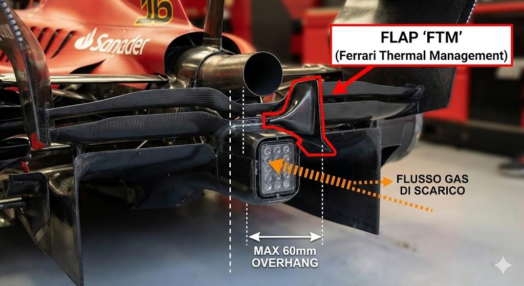 F1 Tecnica, Ferrari anticipa il futuro: il "Super Flap FTM" debutta subito. Hamilton in pista per il confronto diretto