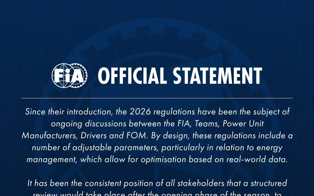 F1 | Ufficiale: La FIA interviene sul regolamento 2026 dopo il pericoloso incidente di Bearman