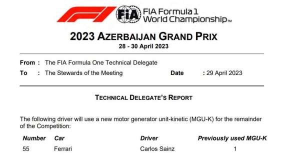 F1 | Baku, nuove componenti per la Ferrari di Sainz e la McLaren di Norris