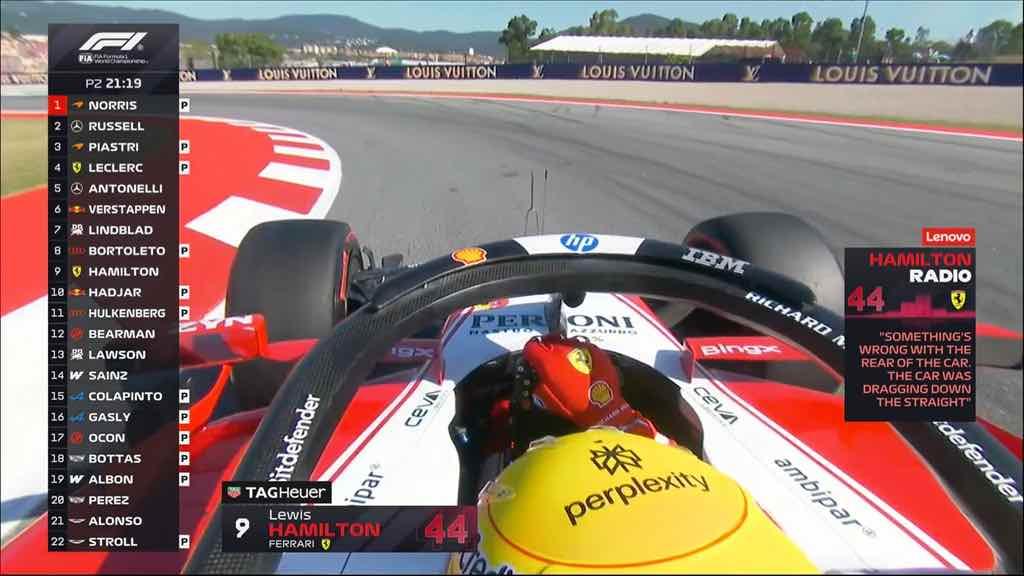 F1 | Ferrari, Hamilton si lamenta con Santi a Barcellona: SF-26 non a posto