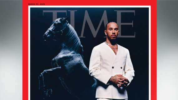 F1 | "Horse Power": Hamilton e Ferrari sulla prestigiosa copertina di Time