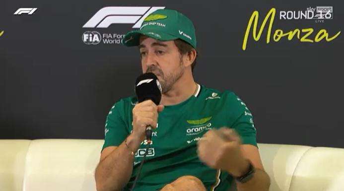F1 | Alonso a Monza: fiducia in Aston Martin e sguardo al 2026