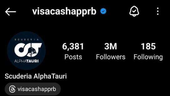 F1 | AlphaTauri: Indizi su un Possibile Cambio di Nome a "Visa Cash App RB"