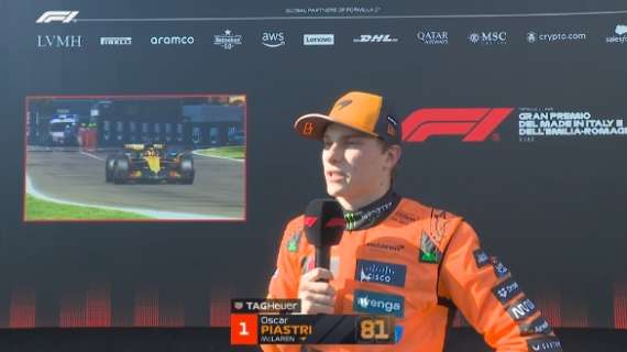 F1 | McLaren, Piastri in pole: "Sessione tosta, assetto perfetto. L'ultima curva..."