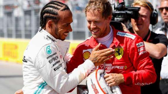 F1/ Hamilton su Vettel: "C'è un grande rispetto tra noi due"