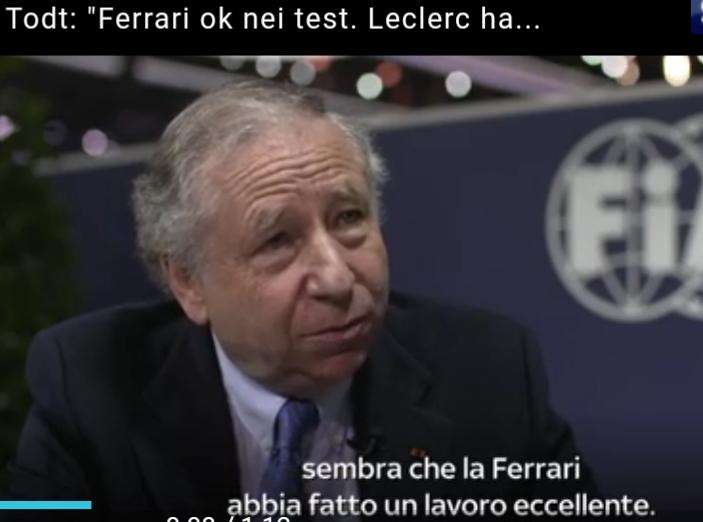 Formula 1, Todt pensiero: "Leclerc ottima scelta... Ferrari: quest'anno..."