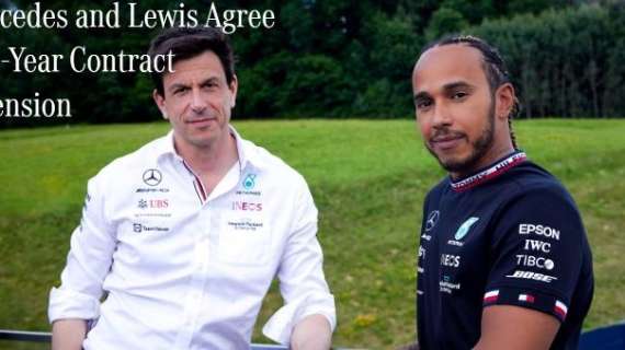 Formula 1 | Ufficiale: Hamilton ha firmato il rinnovo con la Mercedes