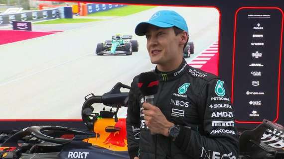 F1 | Mercedes, Russell 3°: "Battute Aston e Ferrari! Sbalorditivo perché..."